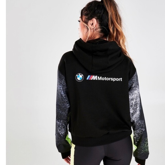 Brand new Puma Women's BMW Motorsport Street Hoodie Size XL - Picture 4 of 5